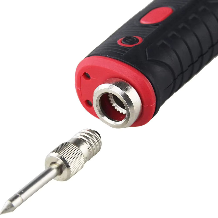 Lötkolben Spitzen Set für E10 Interface USB Löten Typ B C K in Silber - Bild 2