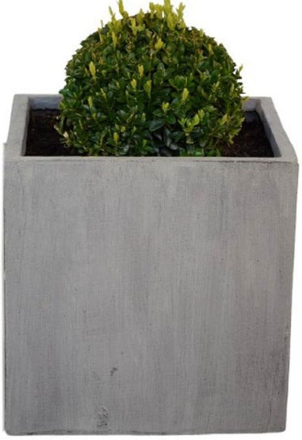 Blumenkübel MAINAU in Grau in moderner Betonoptik, UV-beständig, Durchmesser: 50 cm - Bild 1