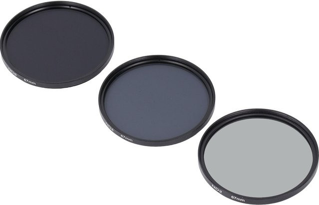 Koogeelife ND Filter Set HD mit Mehrschichtvergütung in Grau, Durchmesser: 67 mm - Bild 1