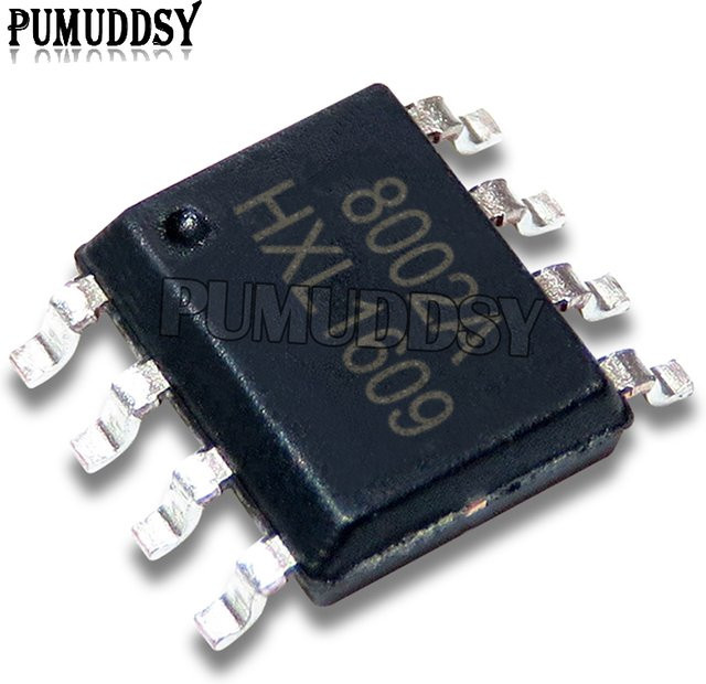 10 Stück PUMUDDSY MD8002A MD8002 8002A Audio Verstärker IC in SOP8, Schwarz - Bild 1