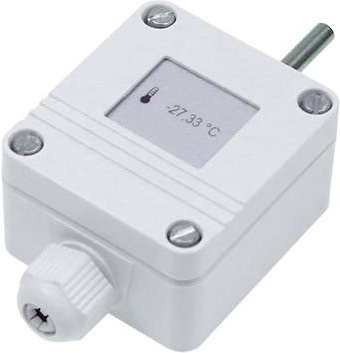 B + B Thermo-Technik Außenfühler 0551 1211 in Weiß, Messbereich -40 bis +125°C - Bild 1