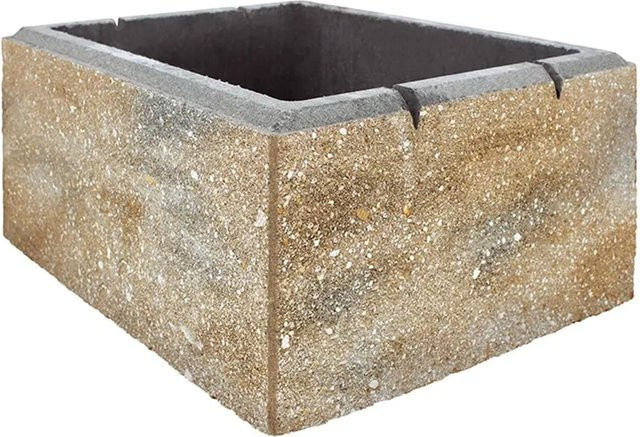 Diephaus Mauerstein Lessia Muschelkalk B/H/T: 50 x 40 x 20 cm - Bild 1