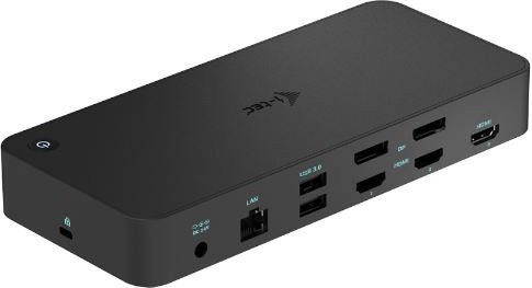 i-tec USB-C und Thunderbolt Dockingstation mit 3x 4K UHD Anschlüssen und 100W Power Delivery in Schwarz - Bild 2
