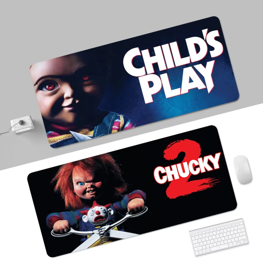 Kinderspiel Chucky Gaming Mauspad rutschfeste Tastaturmatte in Multicolour für Gamer und Studenten - Bild 2