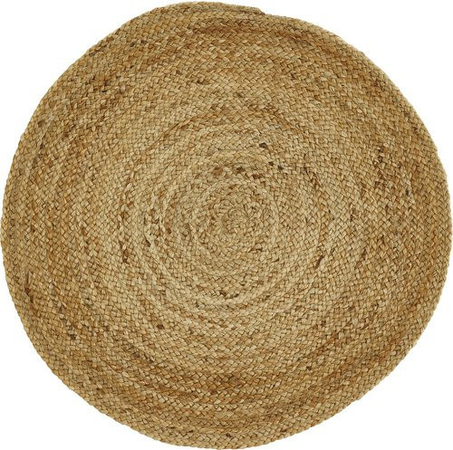Runder Jute-Teppich LUXORLIVING Mamda in Beige, Durchmesser: 80 cm - Bild 1