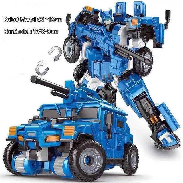 MiniForce 5 in 1 Penta X Ranger Transformations Roboter Bot Pentatron, Actionfigur, Fahrzeuge - Bild 1