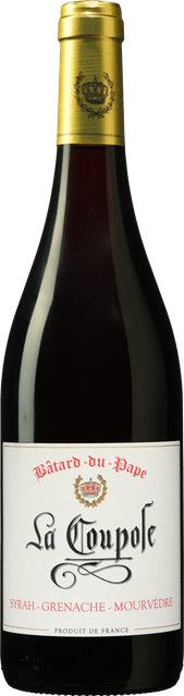 La Coupole Rotwein Bâtard du Pape, Syrah Grenache Mourvèdre, Châteauneuf-du-Pape, 14,0 %, 0,75 l - Bild 1