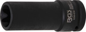 BGS Kraft-Steckschlüssel-Einsatz E-Profil tief 5250-E32 mit 20 mm 3/4 Zoll Antrieb und 32 mm Schlüsselweite - Bild 1