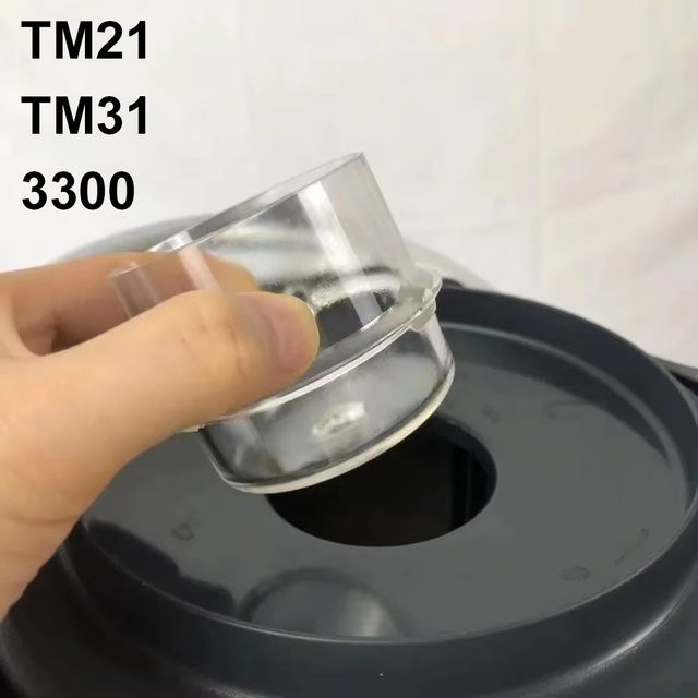 Vorwerk Ersatz-Messbecher-Deckel aus Glas und PC für Thermo Mix TM31/5/6 in Transparent - Bild 1