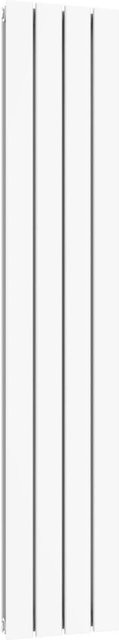 AICA Design Badheizkörper Vertikal-Paneelheizkörper Doppellagig Weiß, Höhe: 160 cm, Breite: 29,8 cm, 982W - Bild 1