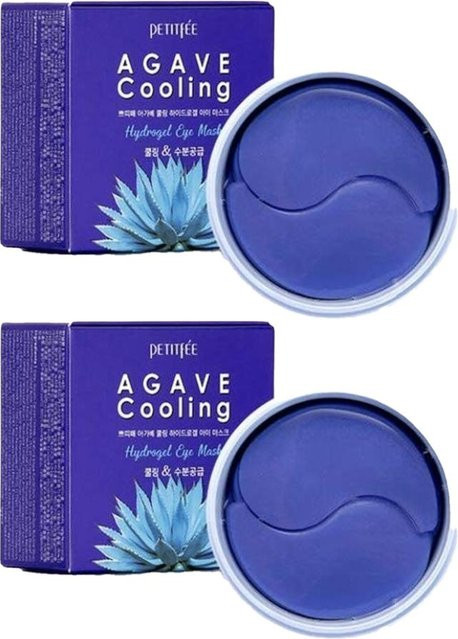 Petitfee Hydrogel-Augenpads, Aloe Vera, 60 Stück, Trockene Haut - Bild 1