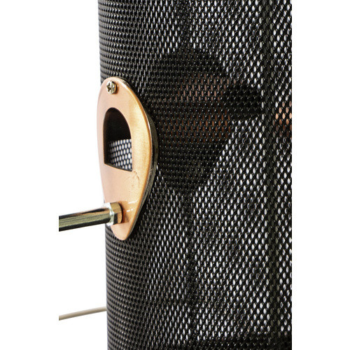 Siena Garden Vogelfuttersäule Feeder Copper Line für Mischfutter, Kupfer/Braun, Höhe: 31 cm - Bild 2