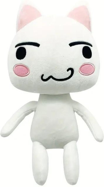 Yiran toy Toro Inoue Die Katze Plüschtier, Weiß - Bild 1