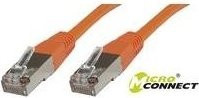 MicroConnect CAT 6 SSTP Netzwerkkabel RJ-45 auf RJ-45, Länge: 7,0 m, Farbe: orange - Bild 1