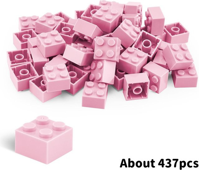 Yiran toy Konstruktionssteine Figurensteine rosa 6-12 Jahre - Bild 1