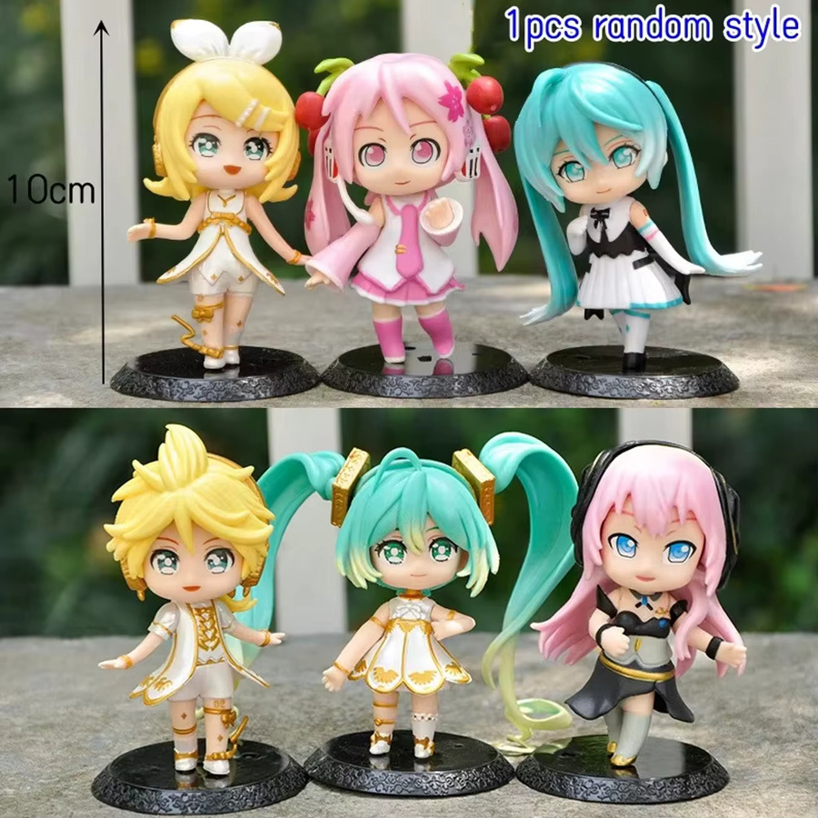 Bandai Vocaloid Figurenset, 6 Stile, PVC-Sammlerstatue - Bild 3