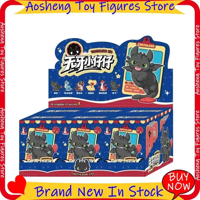 Bandai How to Train Your Dragon Zahnlos Actionfiguren, Mystery Box - Bild 1