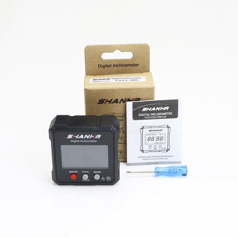 SHANHR Magnetisches digitales elektronisches Wasserwaage- und Winkelmessgerät in Schwarz - Bild 6