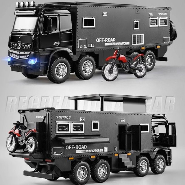 RMZ city Geländewagen, Modell eines Geländewagens, Maßstab 1:24, mit Licht und Sound - Bild 1