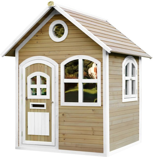 Axi Julia Spielhaus Braun - Weiß B/T/H: 151 x 137 x 175 cm - Bild 1