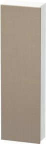 Duravit Hochschrank DuraStyle in Leinen/Weiß Matt mit Tür links, B/T/H: 40 x 24 x 140 cm - Bild 1