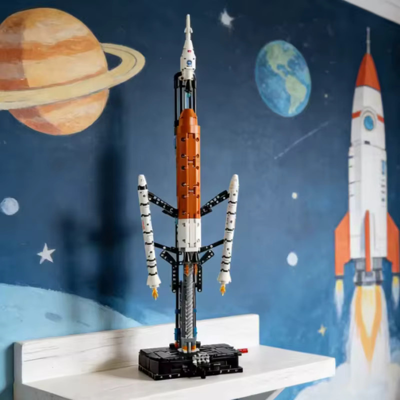 Weltraum-Startsystem Raketen-Spielzeug, Raumschiff-Rakete, 632 Teile - Bild 4
