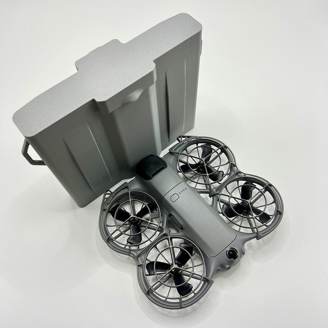 DJI Neo2 Hartschalenetui in Grau – Stoßfeste und wasserdichte Aufbewahrungsbox für deine Drohne und Zubehör - Bild 1