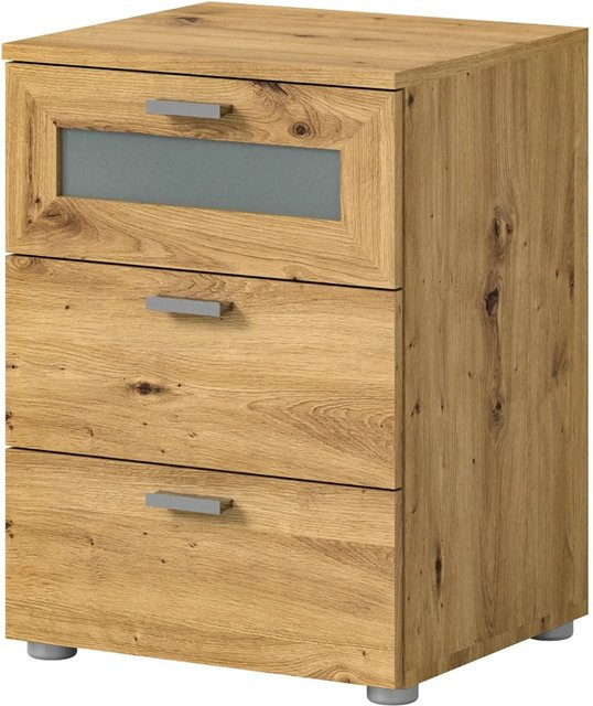 Inn.Furn Nachttisch Dante in Eiche Artisan mit Soft-Close, B: 60 cm, T: 45 cm, H: 40 cm - Bild 1