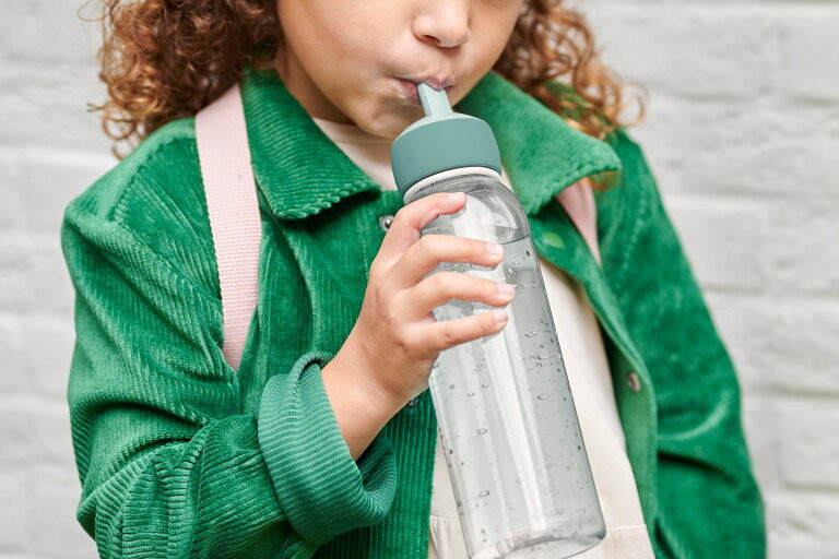 Mepal Wasserflasche Flip-up transparent mit individuellem Namen - Bild 2