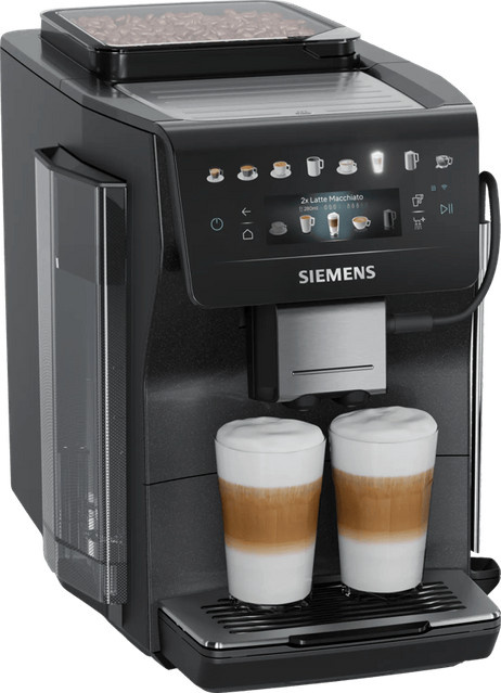 Siemens EQ600 iAroma TP6X7BT8 Vollautomat in Schwarz mit App-Steuerung und Smart-Home-Integration - Bild 1