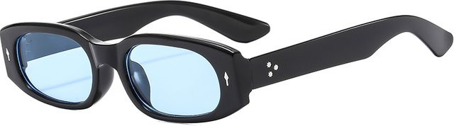 Julyrays Sonnenbrille, quadratisch, Vollrand, Kunststoff, brown, black - Bild 1