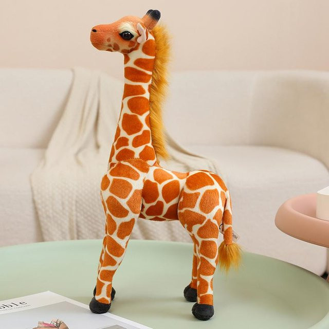 Kawaii Real Life Giraffe Plüschtier, Puppe, 60cm, ab 14 Jahren - Bild 1