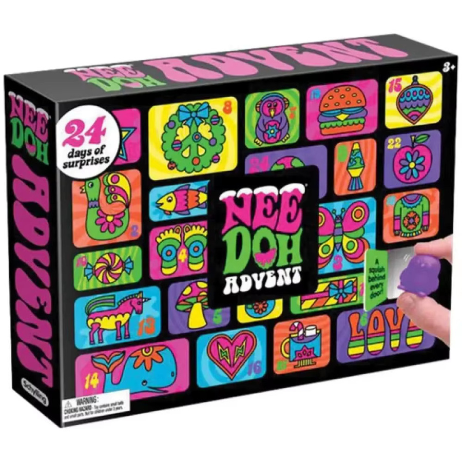 NeeDoh Adventskalender, 3D PVC Puppen, ab 3 Jahren - Bild 1