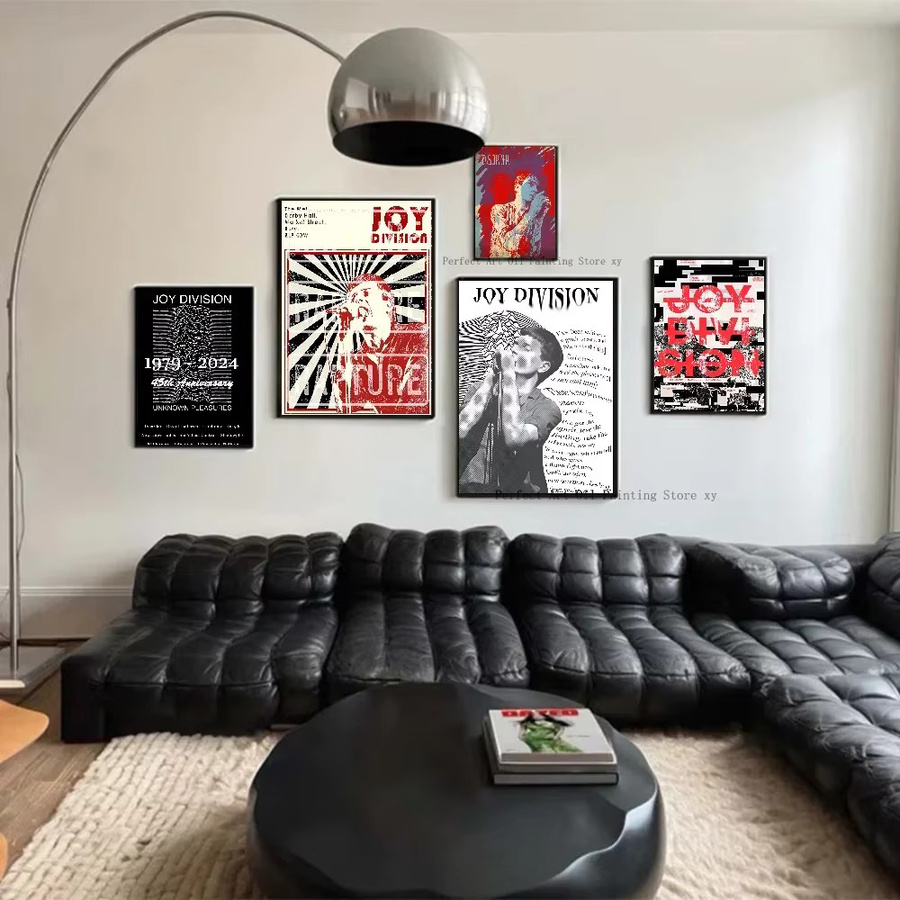 Joy Division Unknown Pleasures Poster aus Papier für dein Zuhause - Bild 3