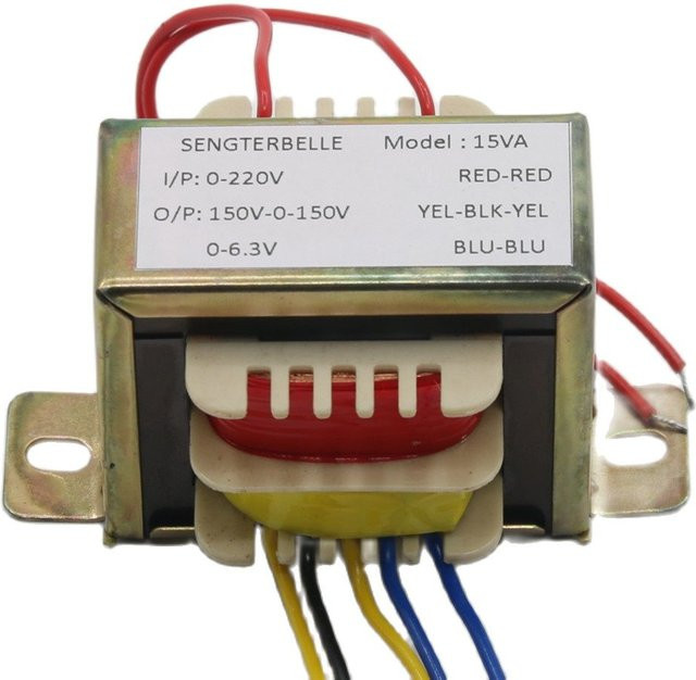 SENGTERBELLE 15W Dual Netzteiltransformator für 6N3 Röhrenvorverstärker Stereo-Verstärker, Multicolor - Bild 1