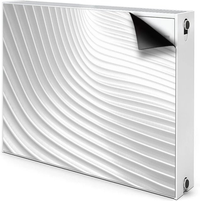 Tulup Magnetfolie für Heizkörper als magnetische Heizkörperabdeckung in Grau, Breite: 90 cm, Höhe: 80 cm - Bild 1