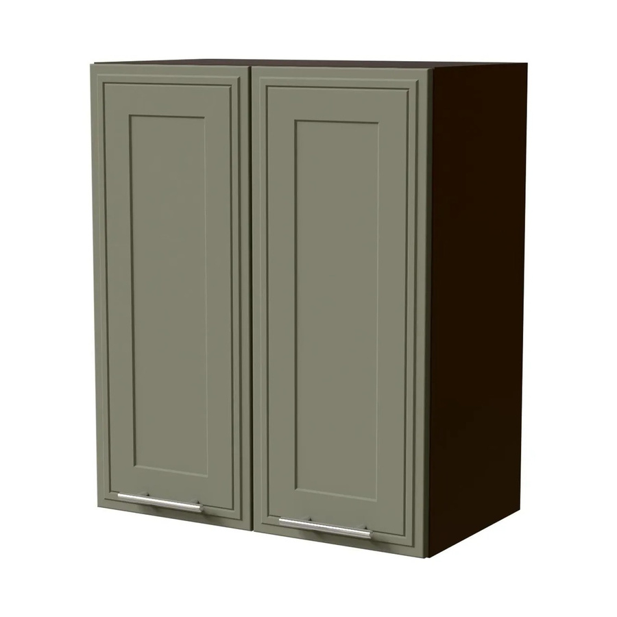 Feldmann-Wohnen Hängeschrank Salo W3 in Lava und Reed Green Matt mit Kassettenoptik, B/T/H: 60 x 32,5 x 72 cm - Bild 2