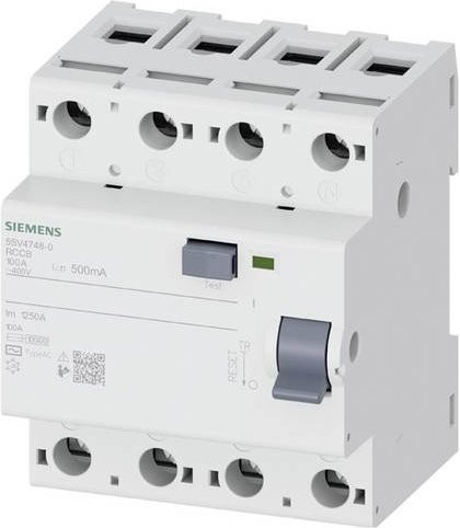 Siemens 5SV4748-0 FI-Schutzschalter und Leitungsschutzschalter in Weiß - Bild 1