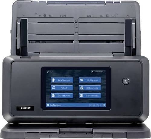 Plustek eScan A650 Pro Duplex-Dokumentenscanner A3 mit 600 x 600 dpi, USB und Ethernet/LAN, Grau - Bild 1