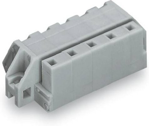 WAGO Buchsengehäuse-Kabel 731, 7-polig, Rastermaß: 7,50 mm, grau, 25 Stück - Bild 1