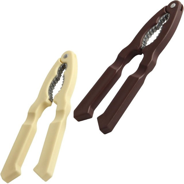 Fackelmann Nussknacker aus Aluminium und Kunststoff mit ergonomischem Griff, Mehrfarbig, Höhe: 18 cm - Bild 1