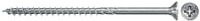 Fischer PowerFast II Spanplattenschraube mit Senkkopf und Pozidriv-Antrieb, verzinkter Stahl, Durchmesser: 5,0 mm, Länge: 100 mm - Bild 1