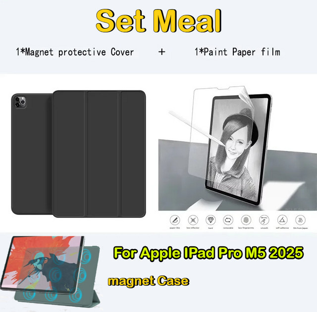 Apple Smart Folio Magnethülle für iPad Pro, Air und Mini in Schwarz - Bild 1