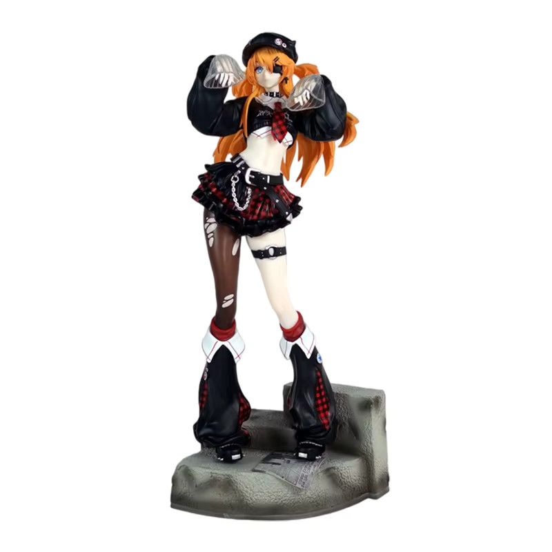 Bandai Rock Band Germinating Elephant Asuka Anime Figur, handgefertigtes Sammlerstück und Modell-Ornament in Multicolor zur Tischdekoration - Bild 3