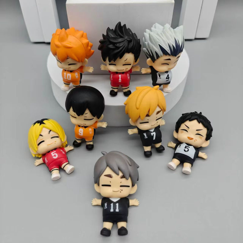 Bandai Haikyuu!! Anime Figuren Set aus PVC, mehrfarbig, Dekoration für Fans - Bild 3