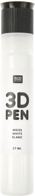 Rico Design 3D Pen in Weiß - Bild 1