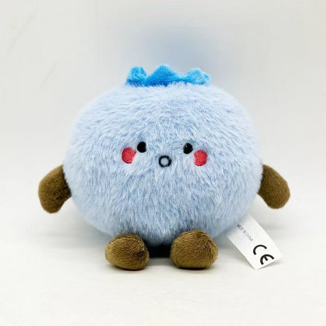 Blaubeer-Puppe, Plüschtier, 14cm, ab 3 Jahre - Bild 1