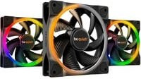 be quiet! Light Wings PWM Gehäuselüfter Triple Pack, Schwarz, Multicolour, 120 mm - Bild 1