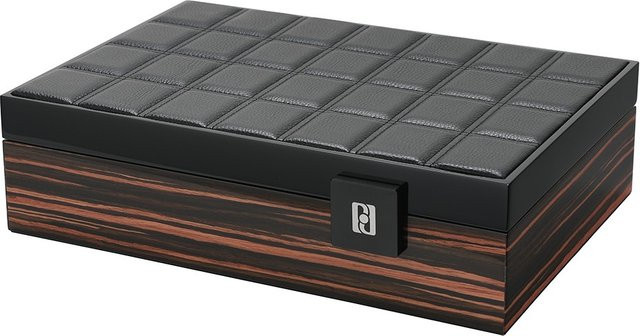 Paul Design Collector Uhrenbox 10 in Macassar Brown - Bild 1