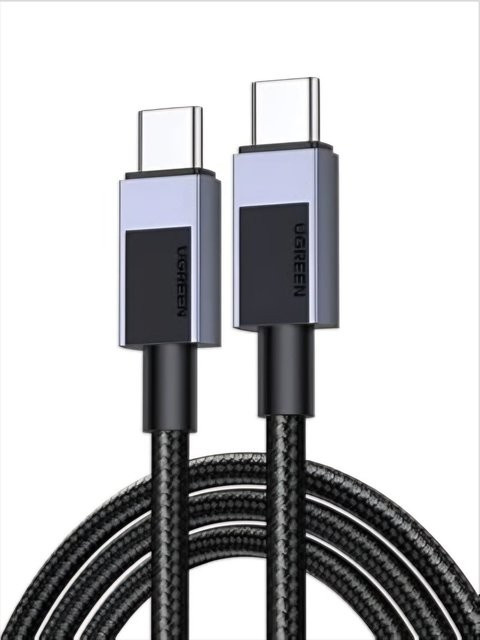 UGREEN USB-C Daten- und Ladekabel L512, 100W, Grau, 2m - Bild 1